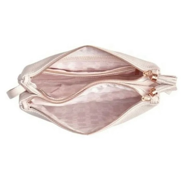 Ted Baker Ballet Pink and Rose Gold Maceyy Tassel Crossbody Bag - Picture 4 of 16